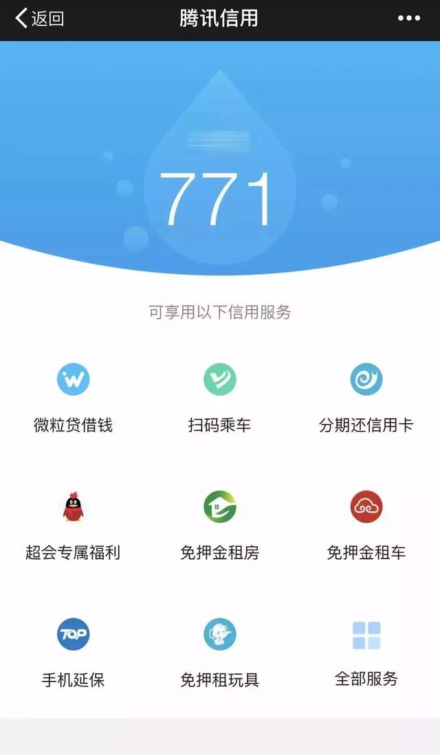 仅上线1天就被叫停的“腾讯信用分”回来了？还改了个名字